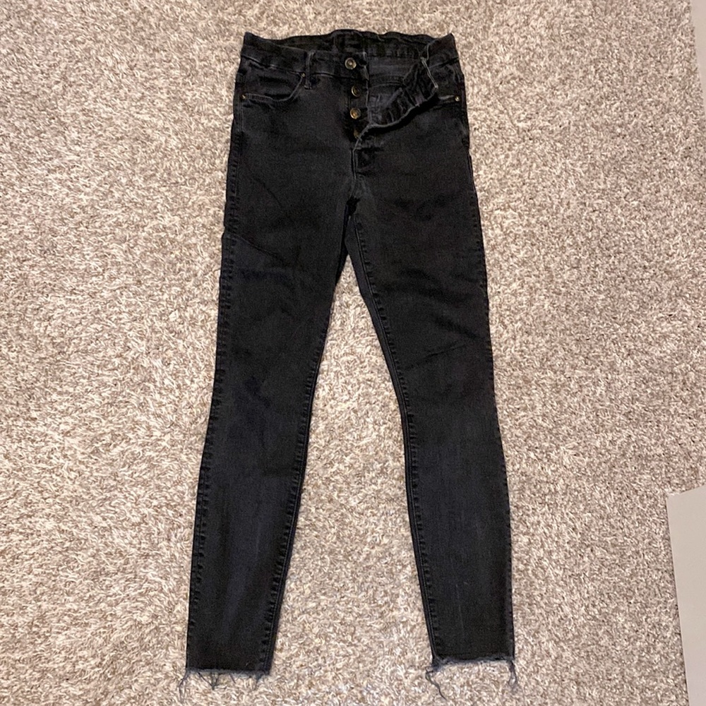 Mother Denim The Pixie Ankle Fray Size 27